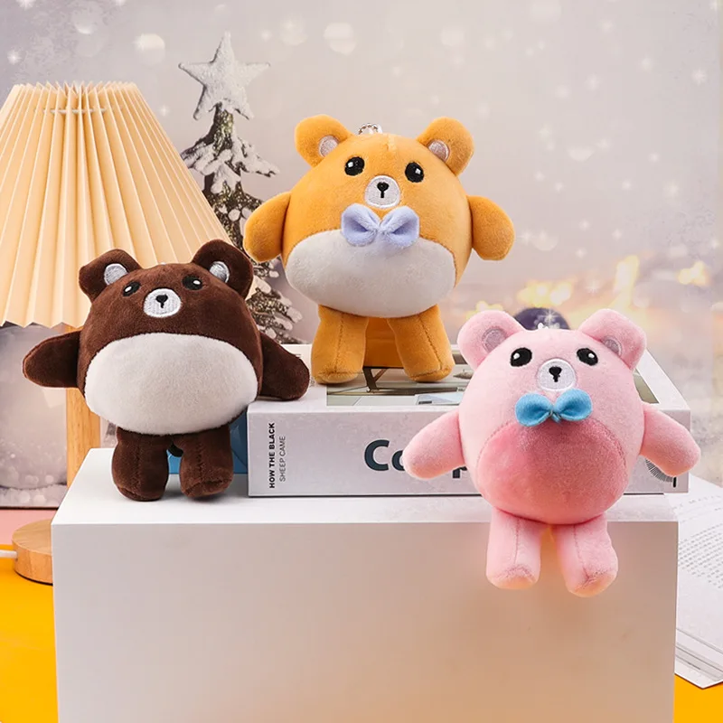 Creative Cartoon Egg Bear Keychain Pendant Cute Kawaii Doll Children's School Bag Pendant Creative Plush Pendant Toy
Creative Cartoon Egg Bear Keychain Pendant Cute Kawaii Doll Children's School Bag Pendant Creative Plush Pendant Toy