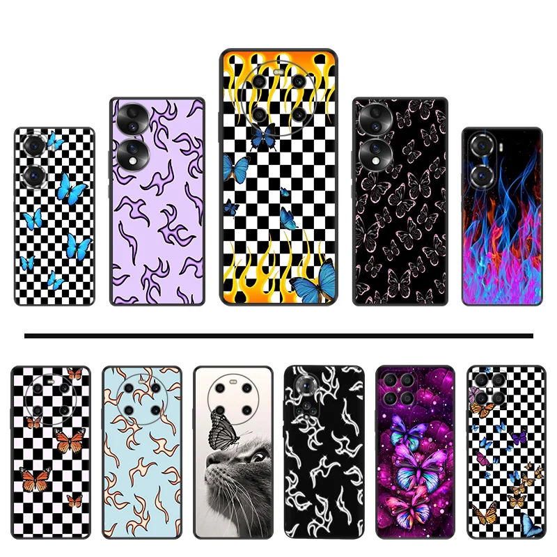 Silicone Phone Case for Huawei Honor X40 Play 6T 6C 9A 50 X9 X6 X7 X8 Magic4 60 70 Pro 8X 20 30i Blue Butterfly Red Flame Cover
Silicone Phone Case for Huawei Honor X40 Play 6T 6C 9A 50 X9 X6 X7 X8 Magic4 60 70 Pro 8X 20 30i Blue Butterfly Red Flame Cover
