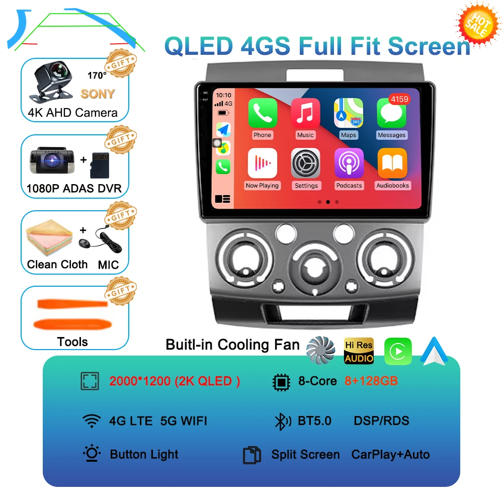 Автомобильный радиоприемник Android 15 для Ford Everest Ranger Mazda BT50 BT-50 2006 2007 2008-2010 GPS мультимедийный видеоплеер головное устройство стерео
Автомобильный радиоприемник Android 15 для Ford Everest Ranger Mazda BT50 BT-50 2006 2007 2008-2010 GPS мультимедийный видеоплеер головное устройство стерео