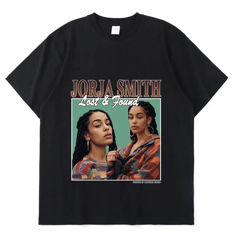 Singer Jorja Smith Woman T-shirts Summer 100% Cotton Short Sleeve Loose Sports Harajuku Fashion Simple Woman T Shirt Oversized
Singer Jorja Smith Woman T-shirts Summer 100% Cotton Short Sleeve Loose Sports Harajuku Fashion Simple Woman T Shirt Oversized