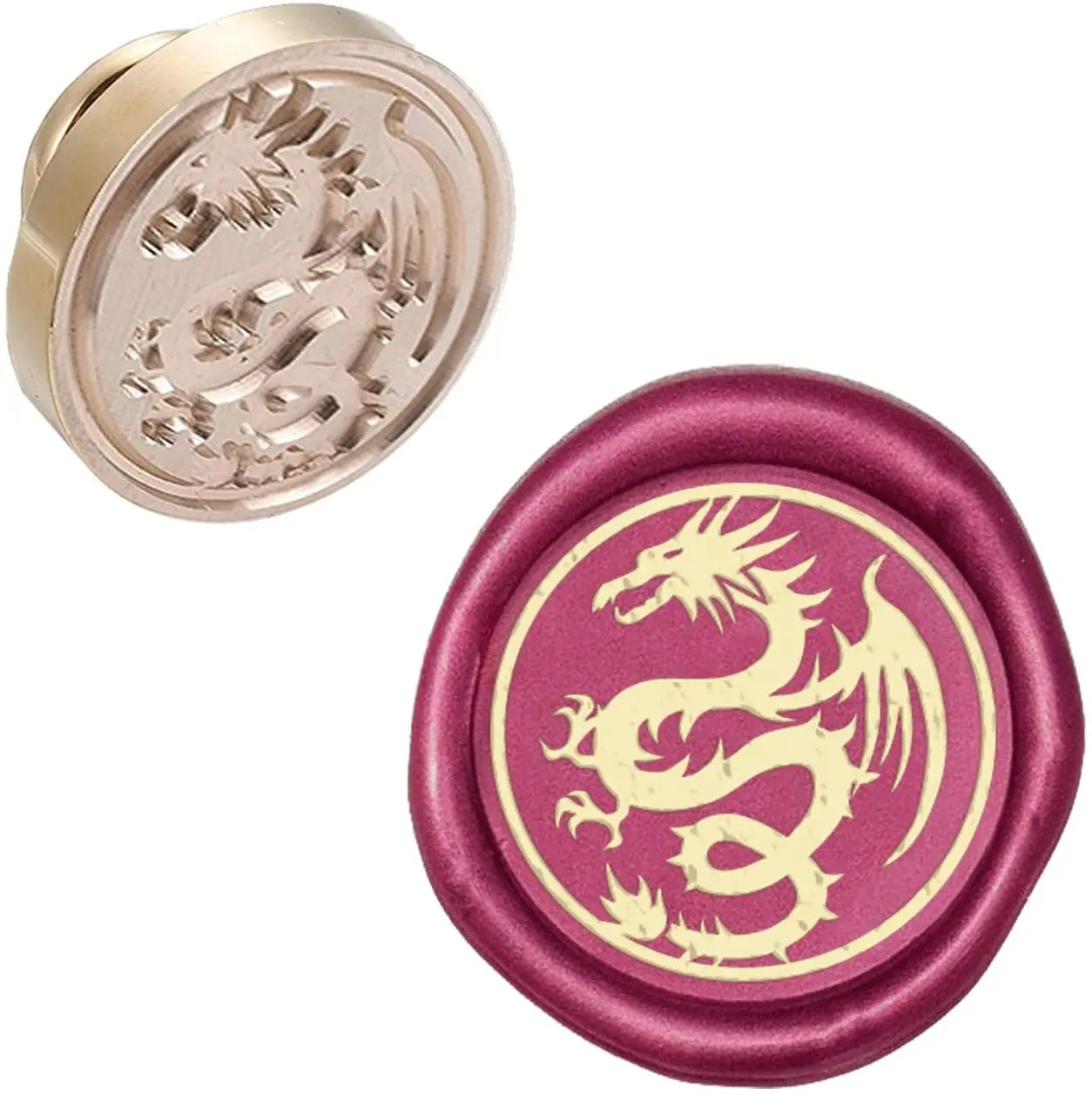 Восковая печать головка штемпеля Dragon, сменная запечатывающая Латунь головка штемпеля Olny для украшения конвертов, приглашений на вечевечер...
Восковая печать головка штемпеля Dragon, сменная запечатывающая Латунь головка штемпеля Olny для украшения конвертов, приглашений на вечевечер...