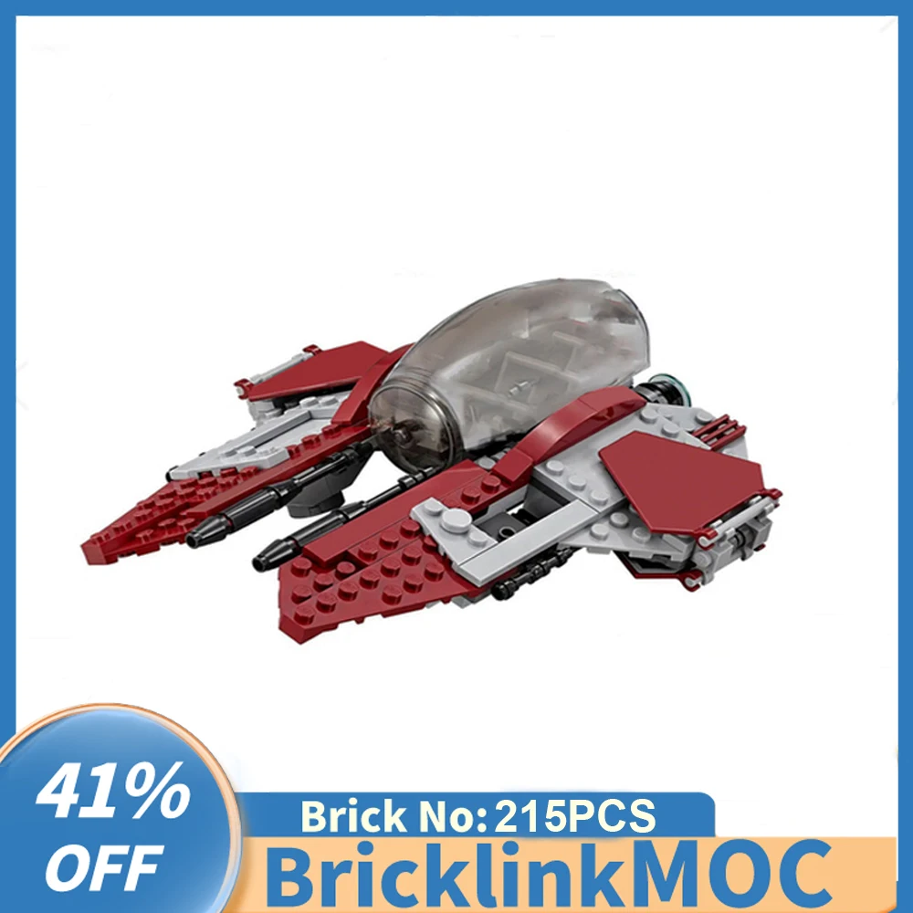 NEW 215PCS Famous space Movie Interceptor starfighter DIY creative ideas ChildrenToy BirthdayGift Fighter Model Blocks MOC-75135
NEW 215PCS Famous space Movie Interceptor starfighter DIY creative ideas ChildrenToy BirthdayGift Fighter Model Blocks MOC-75135
