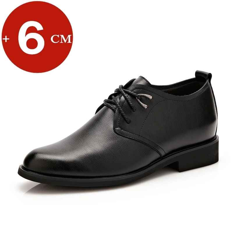 Business Casual Lift Men Leather Elevator Shoes Height Increase Insoles 6CM Man Fashion Formal Dress Office Black Oxford Shoes
Business Casual Lift Men Leather Elevator Shoes Height Increase Insoles 6CM Man Fashion Formal Dress Office Black Oxford Shoes