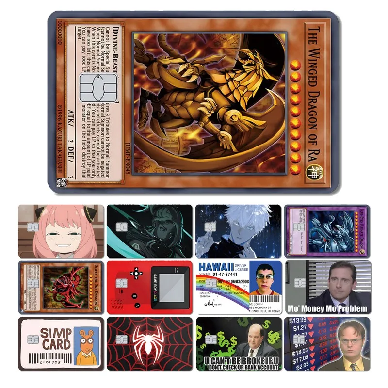 Popular Game Anime Dragon Monster Soft Front Creidt Card Debit Card Film Case Tape Sticker Case for Small Big Chip No Chip
Popular Game Anime Dragon Monster Soft Front Creidt Card Debit Card Film Case Tape Sticker Case for Small Big Chip No Chip