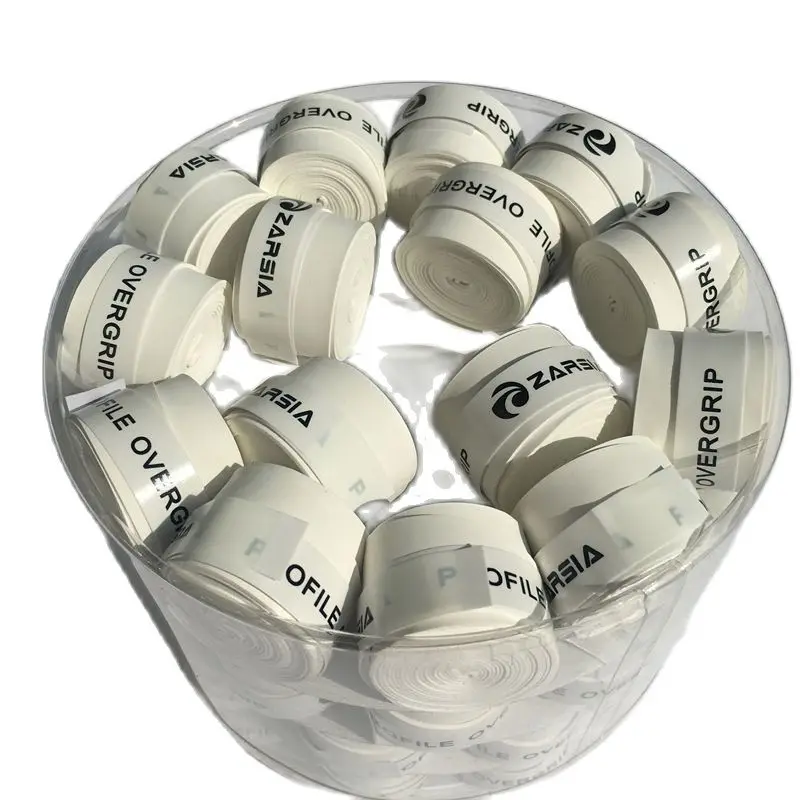 Бесплатная доставка (белый) Совершенно новый ZARSIA Profile Dry freel Tennis grip tennis overgrip