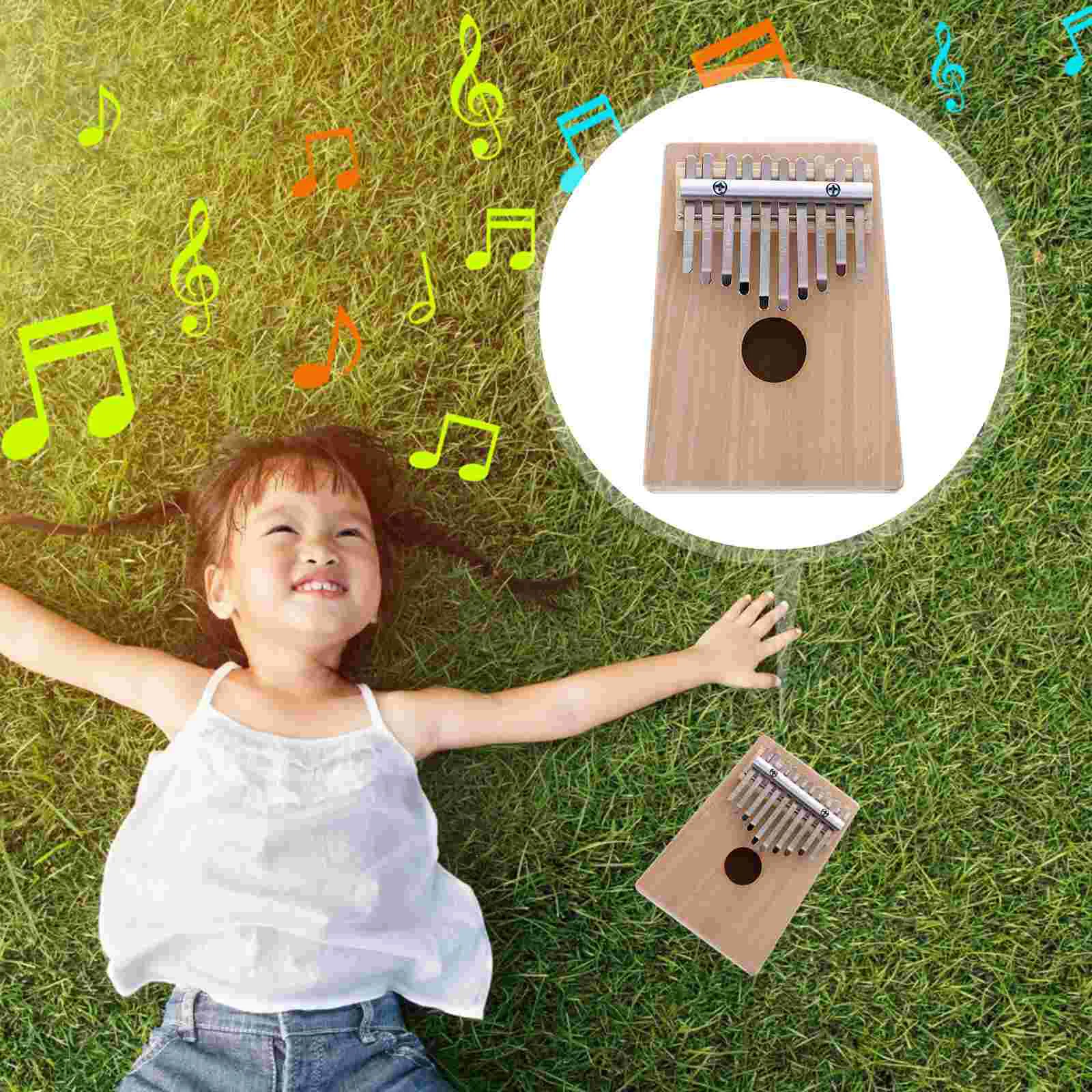 Thumb Portable Piano Finger Accessories Hand Painting Top Bottom Plywood DIY Musical Instruments Child Drawing 
Thumb Portable Piano Finger Accessories Hand Painting Top Bottom Plywood DIY Musical Instruments Child Drawing