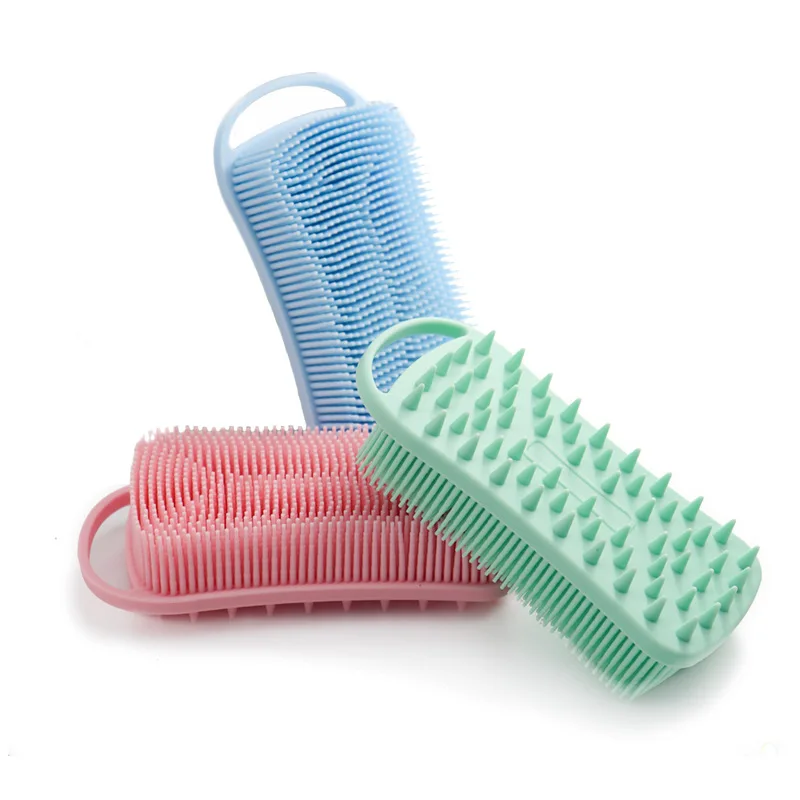 New silicone 3Pcs bath brush soft massage shampoo brush baby bath brush square bath brush rub bath brush
New silicone 3Pcs bath brush soft massage shampoo brush baby bath brush square bath brush rub bath brush