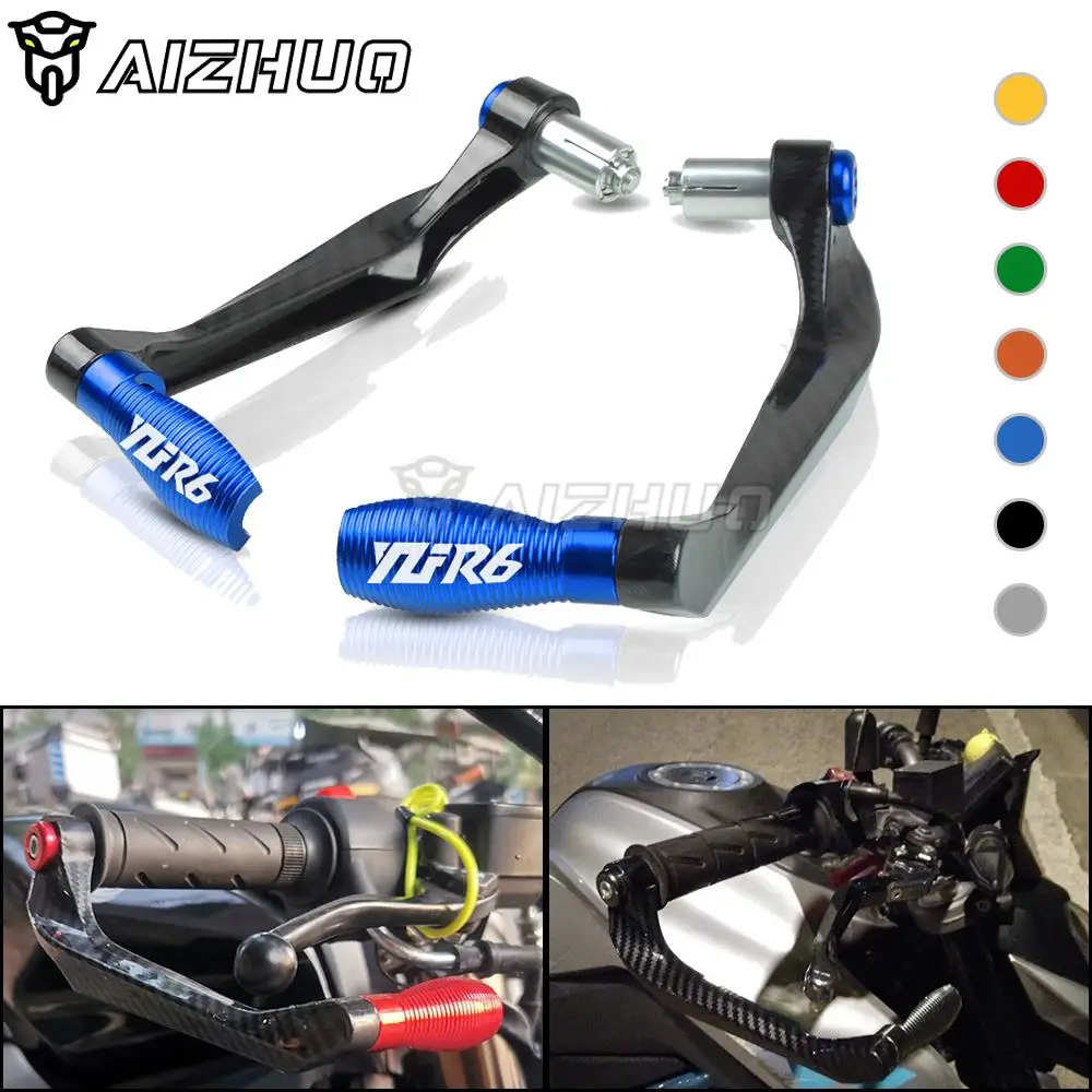 For YAMAHA YZF-R6 YZFR6 YZF R6 All Years 7/8" 22mm Motorcycle Lever Guard Universal Handlebar Grips Brake Clutch Levers Protect
For YAMAHA YZF-R6 YZFR6 YZF R6 All Years 7/8" 22mm Motorcycle Lever Guard Universal Handlebar Grips Brake Clutch Levers Protect
