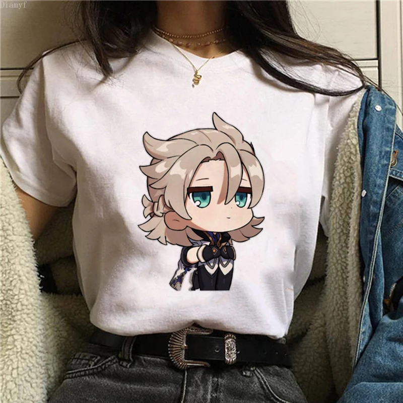 Japan Ganyu Genshin Impact Graphic T-shirt Kawaii Anime Harajuku Summer Woman TShirt Fashion Female Casual T Shirt
Japan Ganyu Genshin Impact Graphic T-shirt Kawaii Anime Harajuku Summer Woman TShirt Fashion Female Casual T Shirt