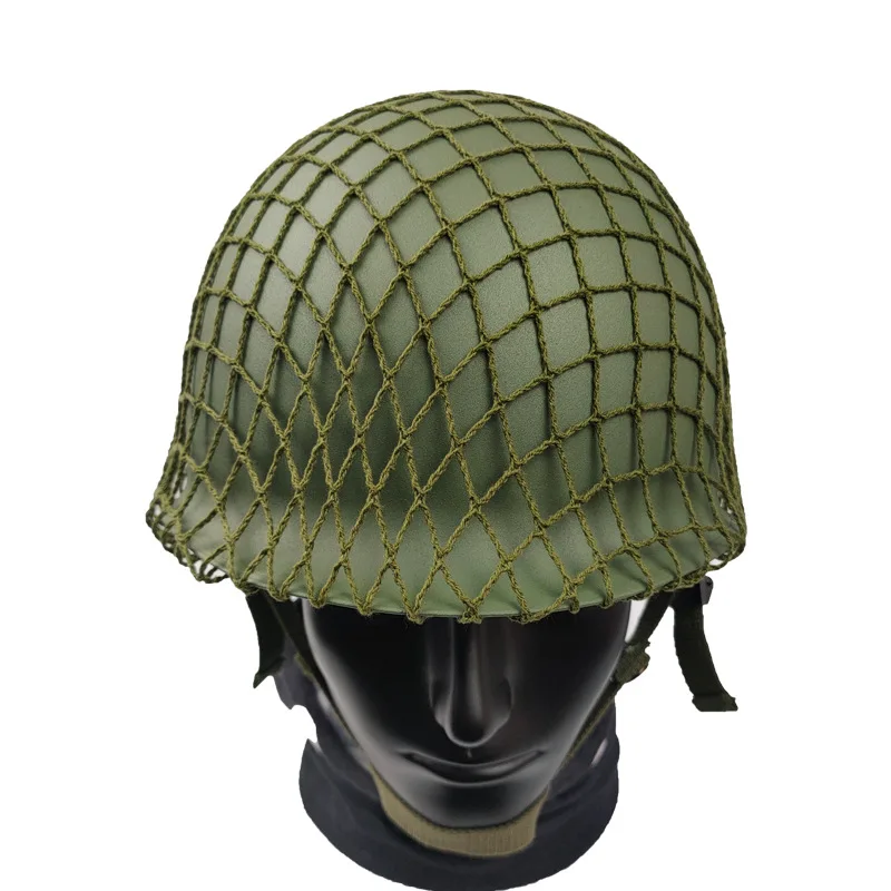 

Double-Layer Riot World War II US Military Original Tactical Mesh Cover Fans CS Field Equipment Film Head Protective Helmet