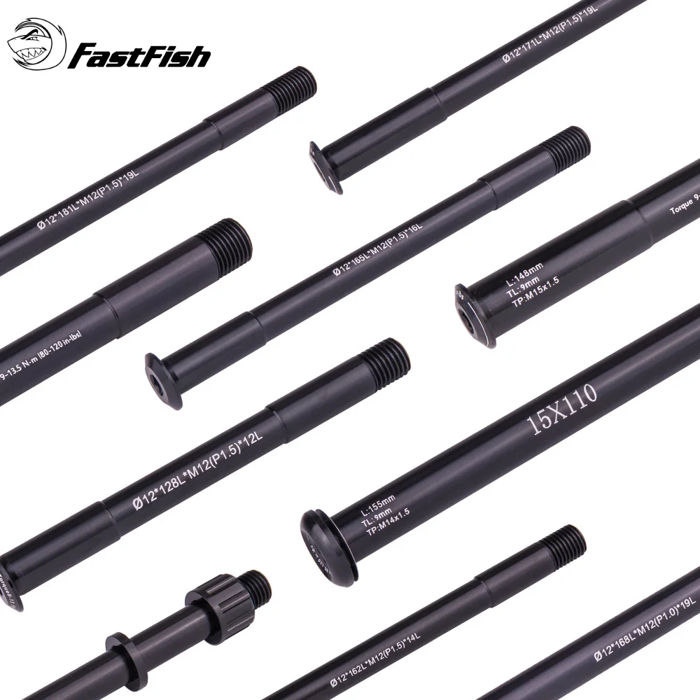 FASTFISH MTB Thru Axle Road Bike Shaft Front Rear Skewers 12 15mm Wheel Axis Hub Shaft 15x100 12x142 12x100 12x148 15x110mm
FASTFISH MTB Thru Axle Road Bike Shaft Front Rear Skewers 12 15mm Wheel Axis Hub Shaft 15x100 12x142 12x100 12x148 15x110mm