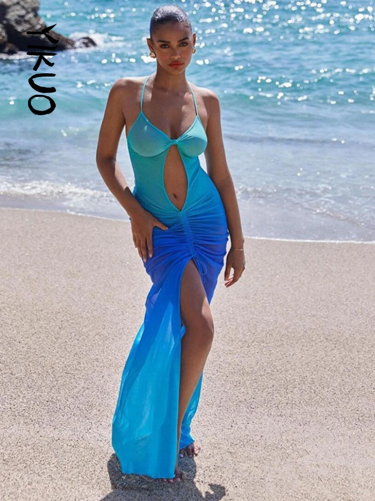 YIKUO Y2K Print Hollow Out Women Dress Bodycon Backless Mesh Sleeveless Summer Beach Dresses Party Sexy Club 2022 Maxi Halter
YIKUO Y2K Print Hollow Out Women Dress Bodycon Backless Mesh Sleeveless Summer Beach Dresses Party Sexy Club 2022 Maxi Halter