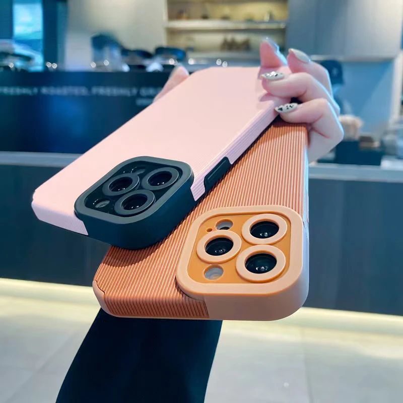 New Fashion For iPhone 11 12 13 Pro Max Silicone XR XS MAX X 7 8 Plus Soft Shockproof Case Back Cover Candy Colors Stripe Phone
New Fashion For iPhone 11 12 13 Pro Max Silicone XR XS MAX X 7 8 Plus Soft Shockproof Case Back Cover Candy Colors Stripe Phone