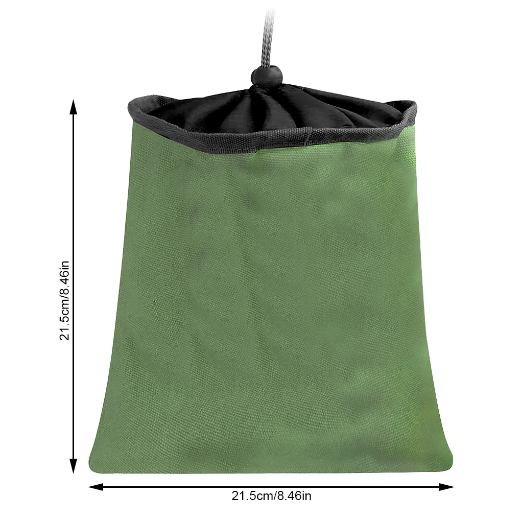 Portable Foraging Bag Belt Folding Canvas Waterproof Fruits Picking Gathering Pouch Organizer Pack Drawstring Black
Portable Foraging Bag Belt Folding Canvas Waterproof Fruits Picking Gathering Pouch Organizer Pack Drawstring Black