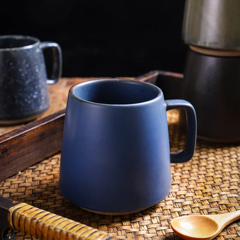 350ml Vintage Coffee Mug Unique Japanese Retro Style Ceramic Cups,Kiln Change Clay Breakfast Cup Creative mug Gift for Friends
350ml Vintage Coffee Mug Unique Japanese Retro Style Ceramic Cups,Kiln Change Clay Breakfast Cup Creative mug Gift for Friends