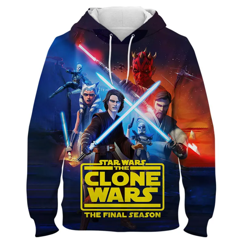 Women's Hoodie Spring Autumn Harajuku Style Men's Oversized Sweatshirt Disney Star Wars 3D Print Cool Children Clothing
Women's Hoodie Spring Autumn Harajuku Style Men's Oversized Sweatshirt Disney Star Wars 3D Print Cool Children Clothing