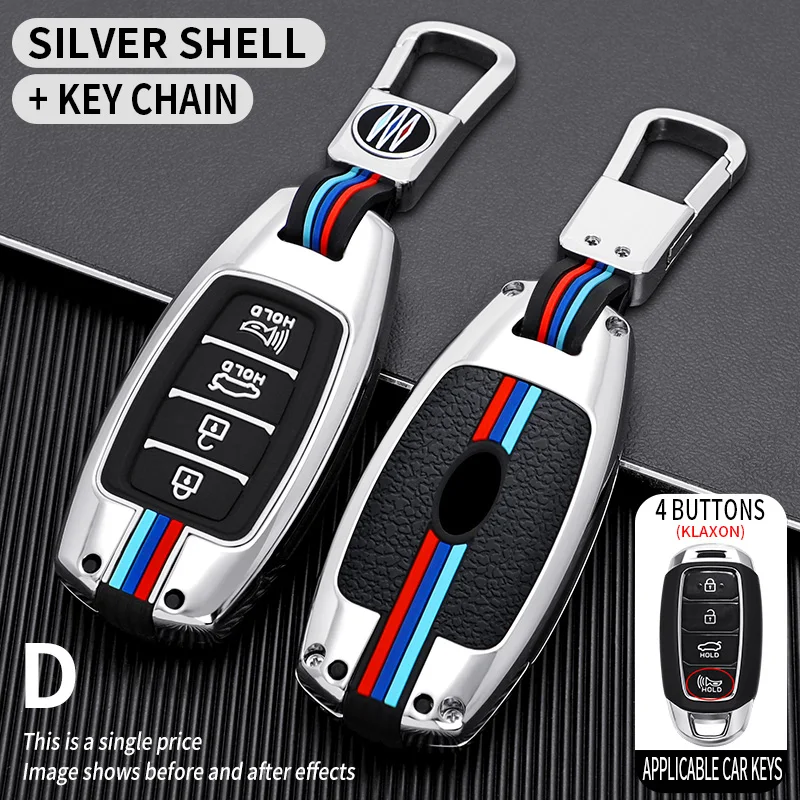 Metal Car Key Case Cover For Hyundai i30 Ix25 Ix35 KONA Encino Solaris Azera Grandeur Ig Accent Santa Fe Palisade Accessories
Metal Car Key Case Cover For Hyundai i30 Ix25 Ix35 KONA Encino Solaris Azera Grandeur Ig Accent Santa Fe Palisade Accessories