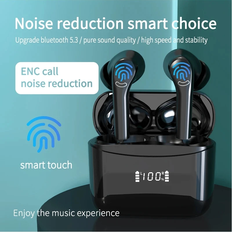 Беспроводная Bluetooth-гарнитура с сенсорным управлением, Bluetooth-наушники, стереонаушники HD, говорящие Беспроводные наушники с микрофоном
Беспроводная Bluetooth-гарнитура с сенсорным управлением, Bluetooth-наушники, стереонаушники HD, говорящие Беспроводные наушники с микрофоном