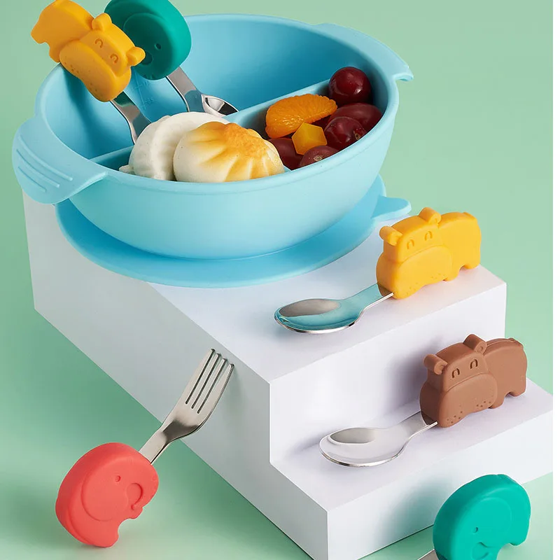 Baby Gadgets Tableware Set Children Utensil Stainless Steel Toddler Dinnerware Cutlery Cartoon Infant Food Feeding Spoon Fork
Baby Gadgets Tableware Set Children Utensil Stainless Steel Toddler Dinnerware Cutlery Cartoon Infant Food Feeding Spoon Fork