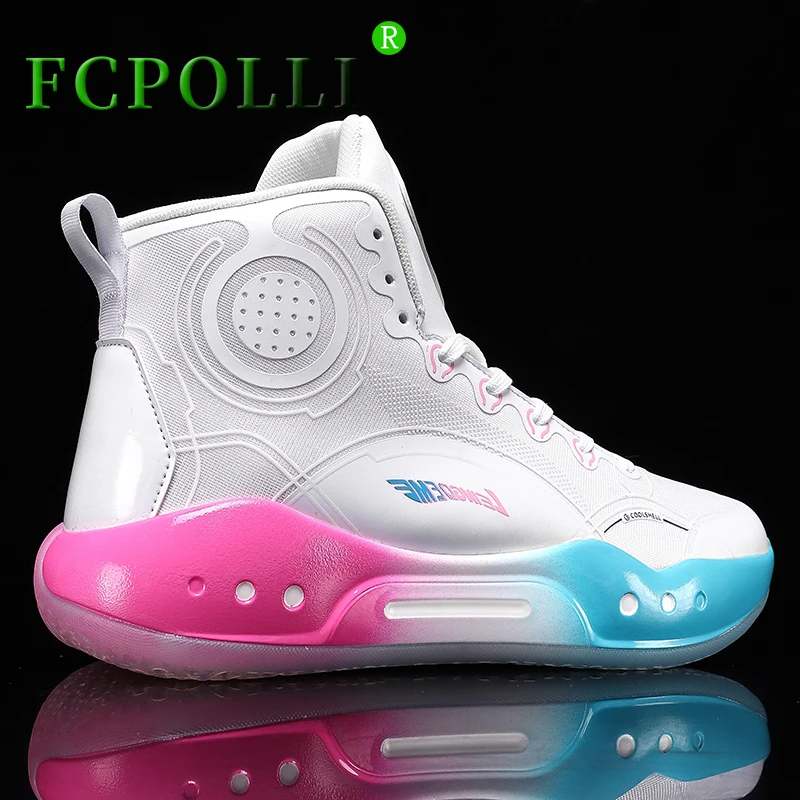 Fcpolli Male Outdoor Shoes Brand Sport Basketball Shoes Couples Comfortable High Top Youth Basketball Boots Anti-Slip Gym Shoe
Fcpolli Male Outdoor Shoes Brand Sport Basketball Shoes Couples Comfortable High Top Youth Basketball Boots Anti-Slip Gym Shoe