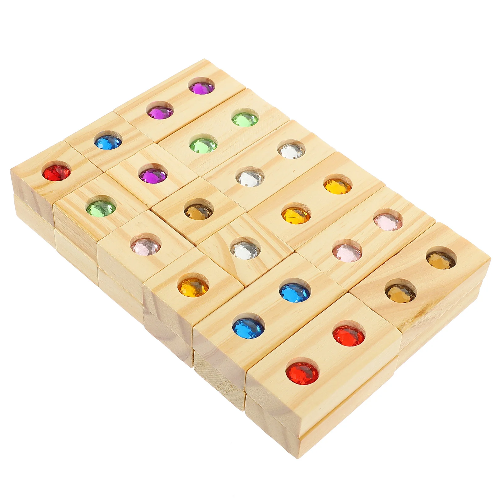 Wooden Rainbow Blocks Childrens Toys Balancing Building Kids Stacking Cube Acrylic Educational Sensory Plaything
Wooden Rainbow Blocks Childrens Toys Balancing Building Kids Stacking Cube Acrylic Educational Sensory Plaything