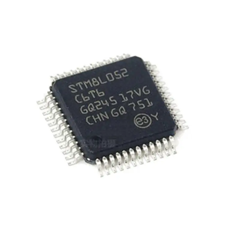 Оригинальный STM8L052C6T6 LQFP - 48 16 МГц/32 КБ flash/8-битный микроконтроллер-MCU
Оригинальный STM8L052C6T6 LQFP - 48 16 МГц/32 КБ flash/8-битный микроконтроллер-MCU