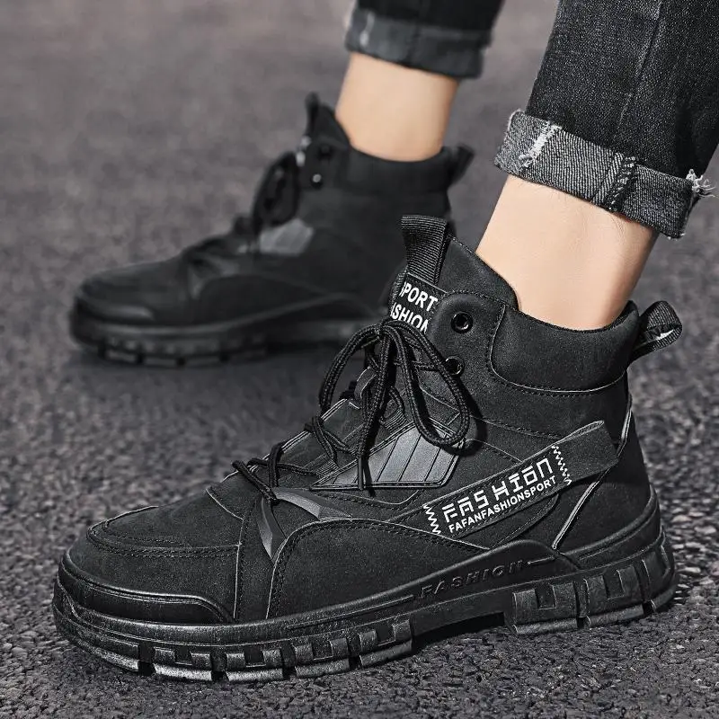 Autumn Personality Fashion Casual Boots British Canvas Shoes Martin Boots High-top Tooling Winter Shoes Tide Boots S11415-S11417
Autumn Personality Fashion Casual Boots British Canvas Shoes Martin Boots High-top Tooling Winter Shoes Tide Boots S11415-S11417