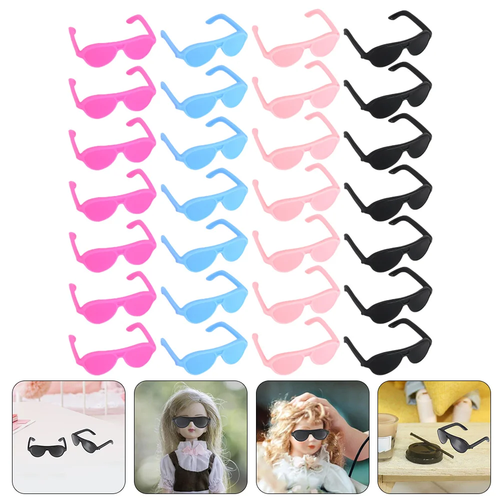 Doll Glasses Plastic Mini Sunglasses Eyewear Eyeglasses Doll Dress Up Costume Accessories For Children
Doll Glasses Plastic Mini Sunglasses Eyewear Eyeglasses Doll Dress Up Costume Accessories For Children