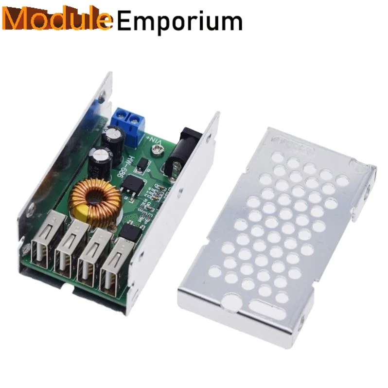 Buck Module 24v / 12v To 5v5a Car Buck 4usb Mobile Phone Charging Step-down Line Driving Recorder
Buck Module 24v / 12v To 5v5a Car Buck 4usb Mobile Phone Charging Step-down Line Driving Recorder