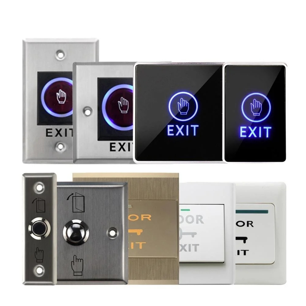 Door Exit Push Button Release Switch Opener NO COM NC LED light For Door Access Control System Entry Open Touch
Door Exit Push Button Release Switch Opener NO COM NC LED light For Door Access Control System Entry Open Touch