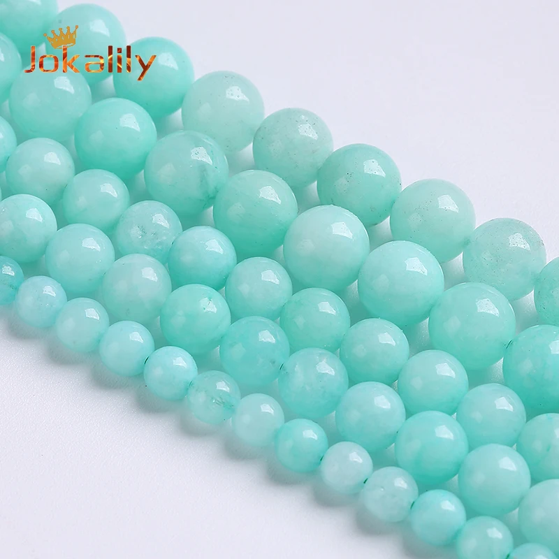 6 8 10mm Amazonite Beads Natural Blue Stone Round Loose Beads For Jewelry Making Diy Bracelets Necklace Accessories 6 8 10mm 15"
6 8 10mm Amazonite Beads Natural Blue Stone Round Loose Beads For Jewelry Making Diy Bracelets Necklace Accessories 6 8 10mm 15"