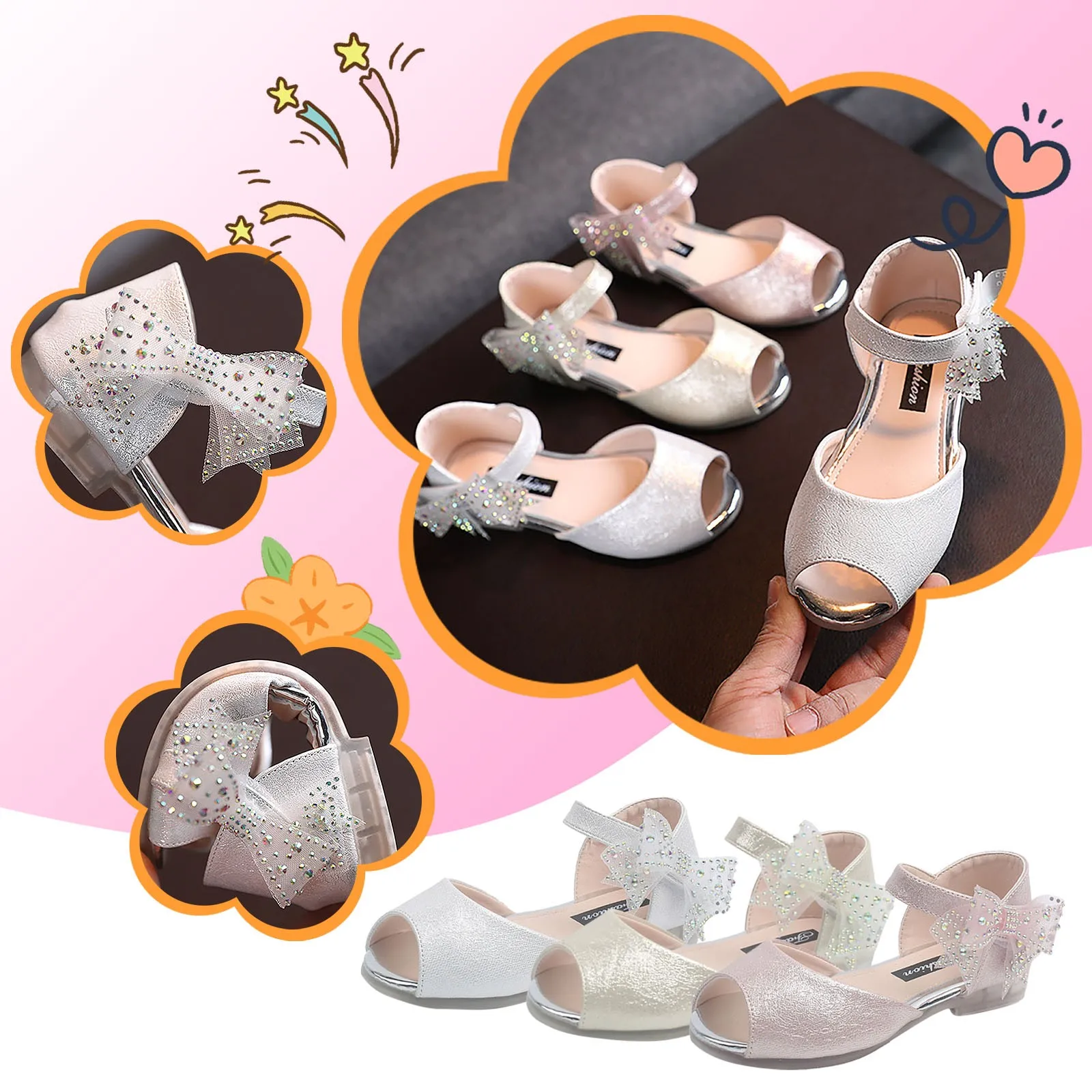 Children Shoes Summer Sandals Beach Outdoor Kids Shoes Girls Pretty Princess Shoes Soft Bottom Retro Pearl Youth Sandal
Children Shoes Summer Sandals Beach Outdoor Kids Shoes Girls Pretty Princess Shoes Soft Bottom Retro Pearl Youth Sandal