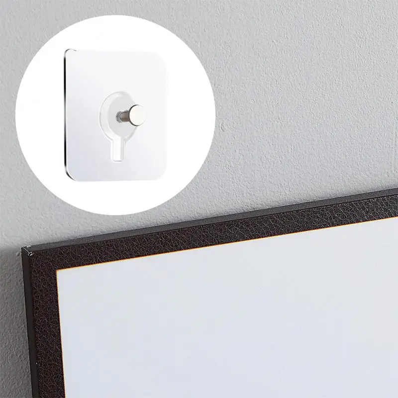 Non-Trace Self Adhesive Nail Hook Hang Key Clothing Hat Photo Frame Picture Frame Hole Free Hanging Nail Wall Paste Home Storage
Non-Trace Self Adhesive Nail Hook Hang Key Clothing Hat Photo Frame Picture Frame Hole Free Hanging Nail Wall Paste Home Storage