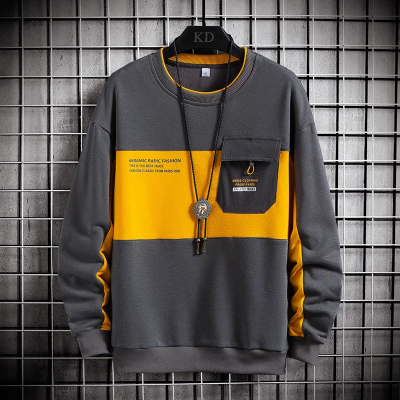 Men Fashion Patchwork Sweatshirt 2021 Street New Autumn Casual Print Sweatshirt Mens Loose Hoodies Harajuku Long Sleeve Tops
Men Fashion Patchwork Sweatshirt 2021 Street New Autumn Casual Print Sweatshirt Mens Loose Hoodies Harajuku Long Sleeve Tops