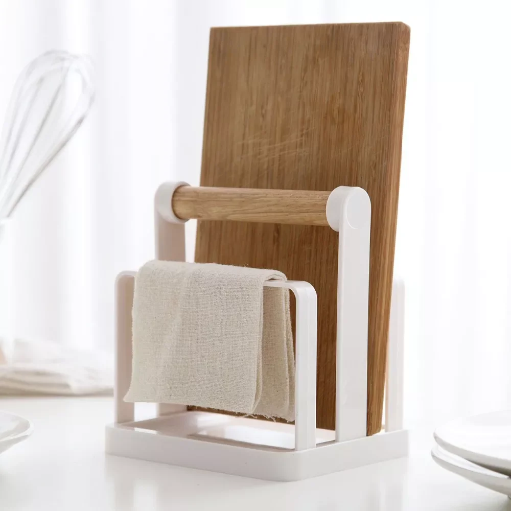 NEW OTHERHOUSE Cutting Board Holder Rack Kitchen Storage Rag Dish Rack Holder Shelf Kitchen Organizer
NEW OTHERHOUSE Cutting Board Holder Rack Kitchen Storage Rag Dish Rack Holder Shelf Kitchen Organizer