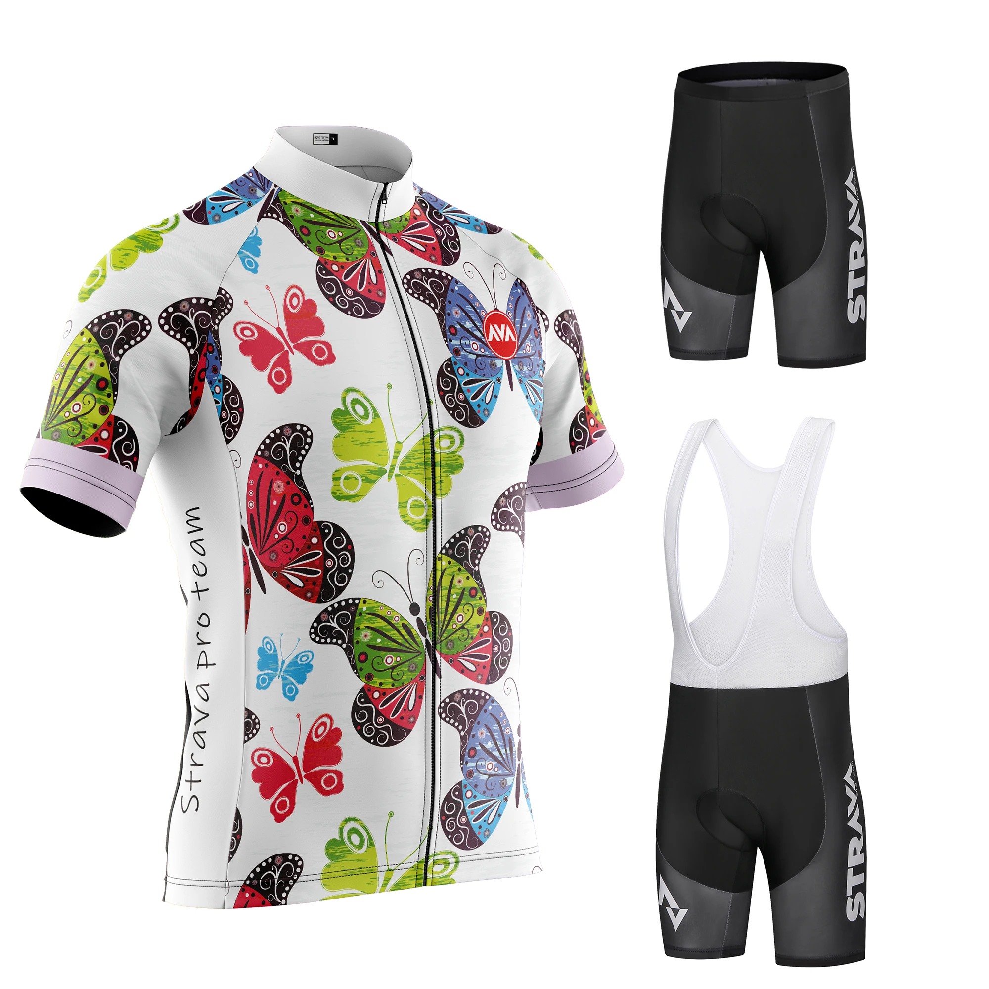 STRAVA Pro Team Cycling Jersey Men Set Bib Shorts Set Summer Bike Jersey Bicycle Racing Uniform Clothes
STRAVA Pro Team Cycling Jersey Men Set Bib Shorts Set Summer Bike Jersey Bicycle Racing Uniform Clothes
