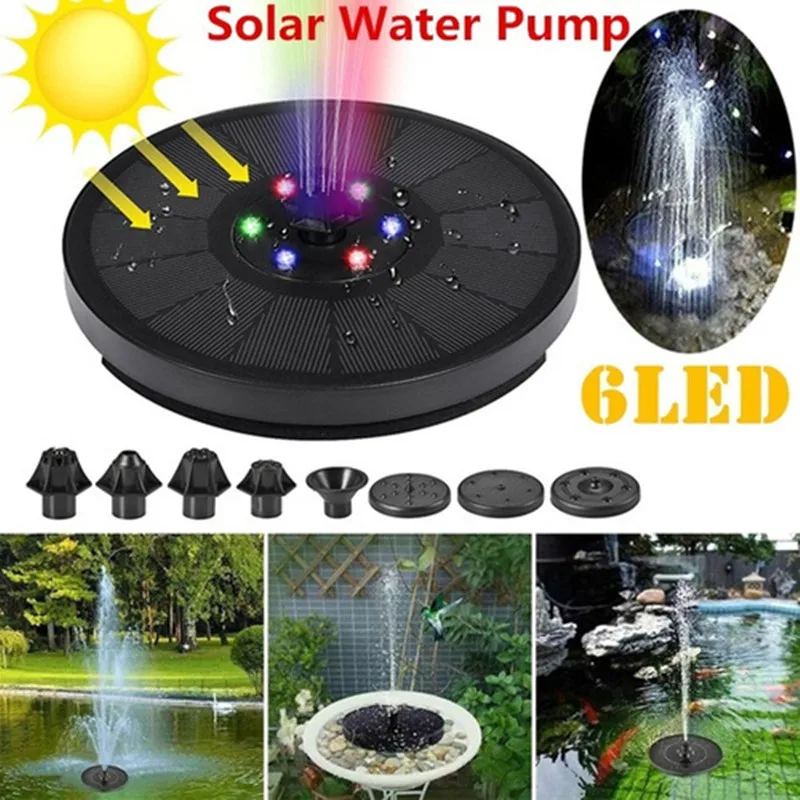 Floating Solar Fountain Garden Waterfall Fountain Pool Pond Bird Bath Solar Panel Powered Fountain Water Pump Garden Decoration
Floating Solar Fountain Garden Waterfall Fountain Pool Pond Bird Bath Solar Panel Powered Fountain Water Pump Garden Decoration