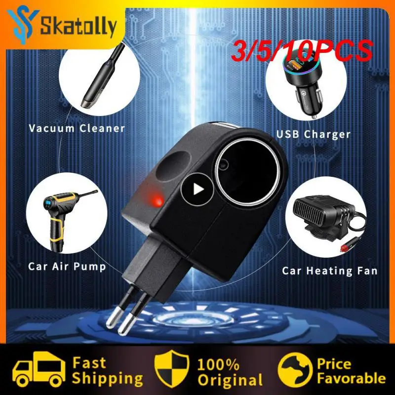 3/5/10PCS 220v To 12v Cigarette Lighter Multifunctional Cigarette Lighter Adapter Universal Portable
3/5/10PCS 220v To 12v Cigarette Lighter Multifunctional Cigarette Lighter Adapter Universal Portable