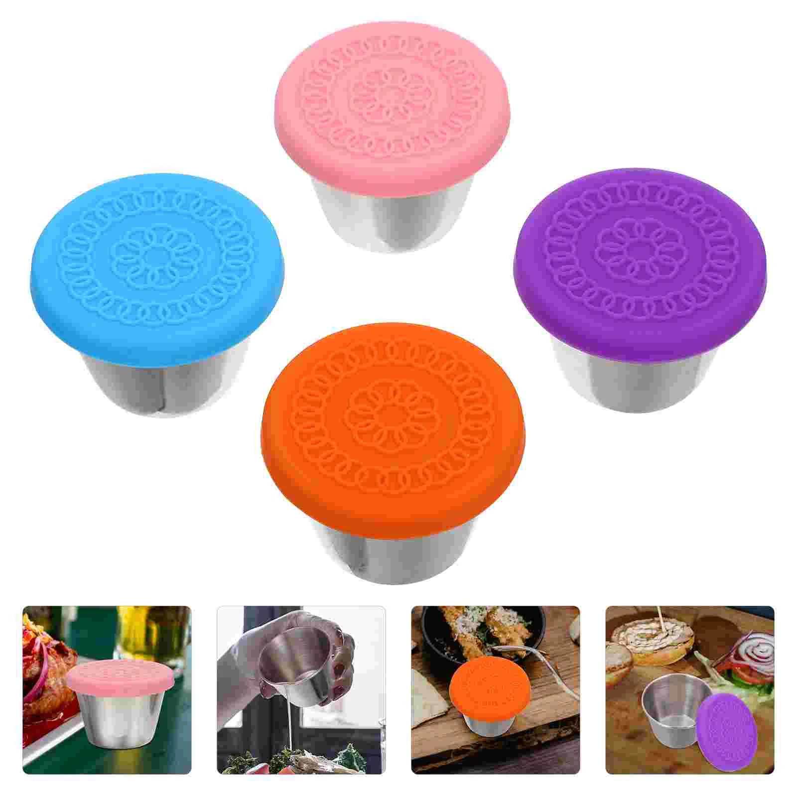 Picnic Sauce Containers Stainless Steel Condiment Containers Metal Sauce Cups Pudding Cups Small Condiment Cups
Picnic Sauce Containers Stainless Steel Condiment Containers Metal Sauce Cups Pudding Cups Small Condiment Cups