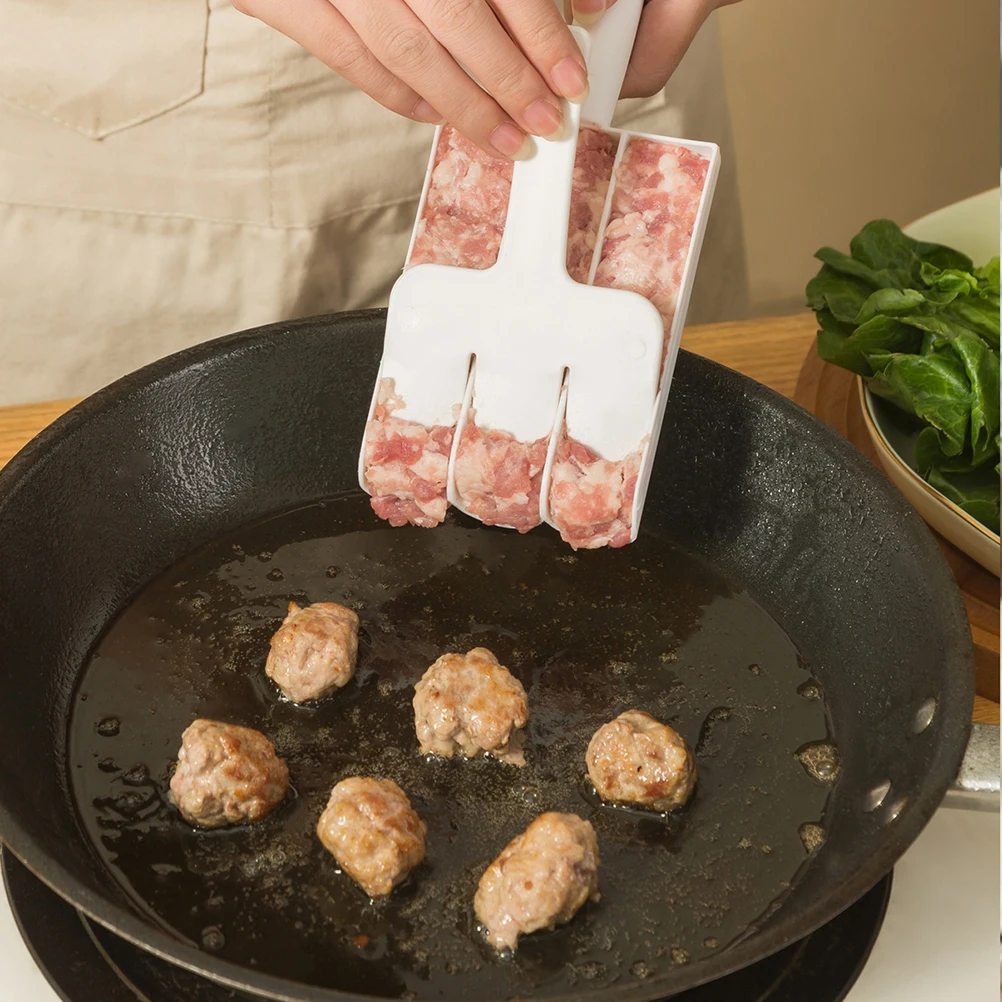 Creative Kitchen Triple Meatball Maker Fast Triple Ball Rolling Tool Handmade Fish Meatballs Sliders Shrimp Hotpots
Creative Kitchen Triple Meatball Maker Fast Triple Ball Rolling Tool Handmade Fish Meatballs Sliders Shrimp Hotpots