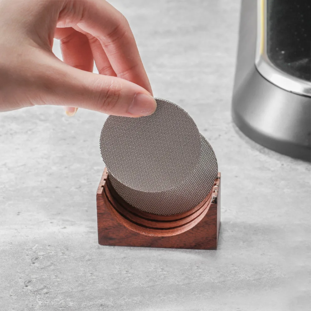 Coffee Filter Holder Non Slip Wooden Filter Screen Rack Desktop Bracket Practical Strainer Bracket Kitchen Storage Tool
Coffee Filter Holder Non Slip Wooden Filter Screen Rack Desktop Bracket Practical Strainer Bracket Kitchen Storage Tool