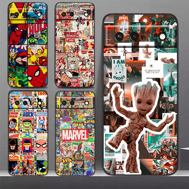 Avengers superhero poster Phone Case For Google Pixel 7 6 Pro 6A 5A 5 4 4A XL 5G Black Shockproof Silicone TPU Cover
Avengers superhero poster Phone Case For Google Pixel 7 6 Pro 6A 5A 5 4 4A XL 5G Black Shockproof Silicone TPU Cover
