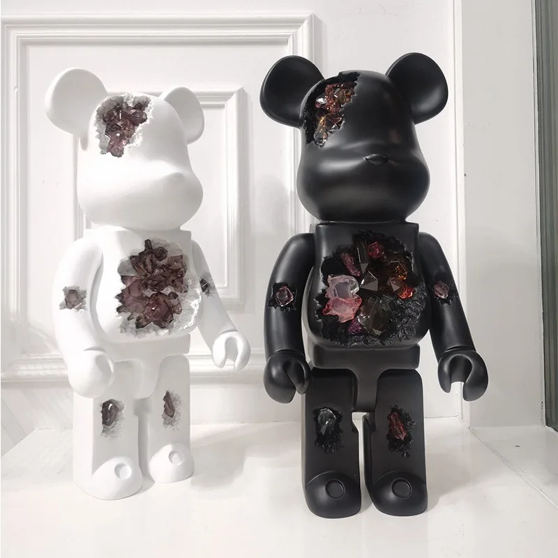 400% Bearbrick Violent Bear Action Figure Figma Figurines Corrosion Crystal Bearbrick Figures Collections Decorations Doll Gifts
400% Bearbrick Violent Bear Action Figure Figma Figurines Corrosion Crystal Bearbrick Figures Collections Decorations Doll Gifts