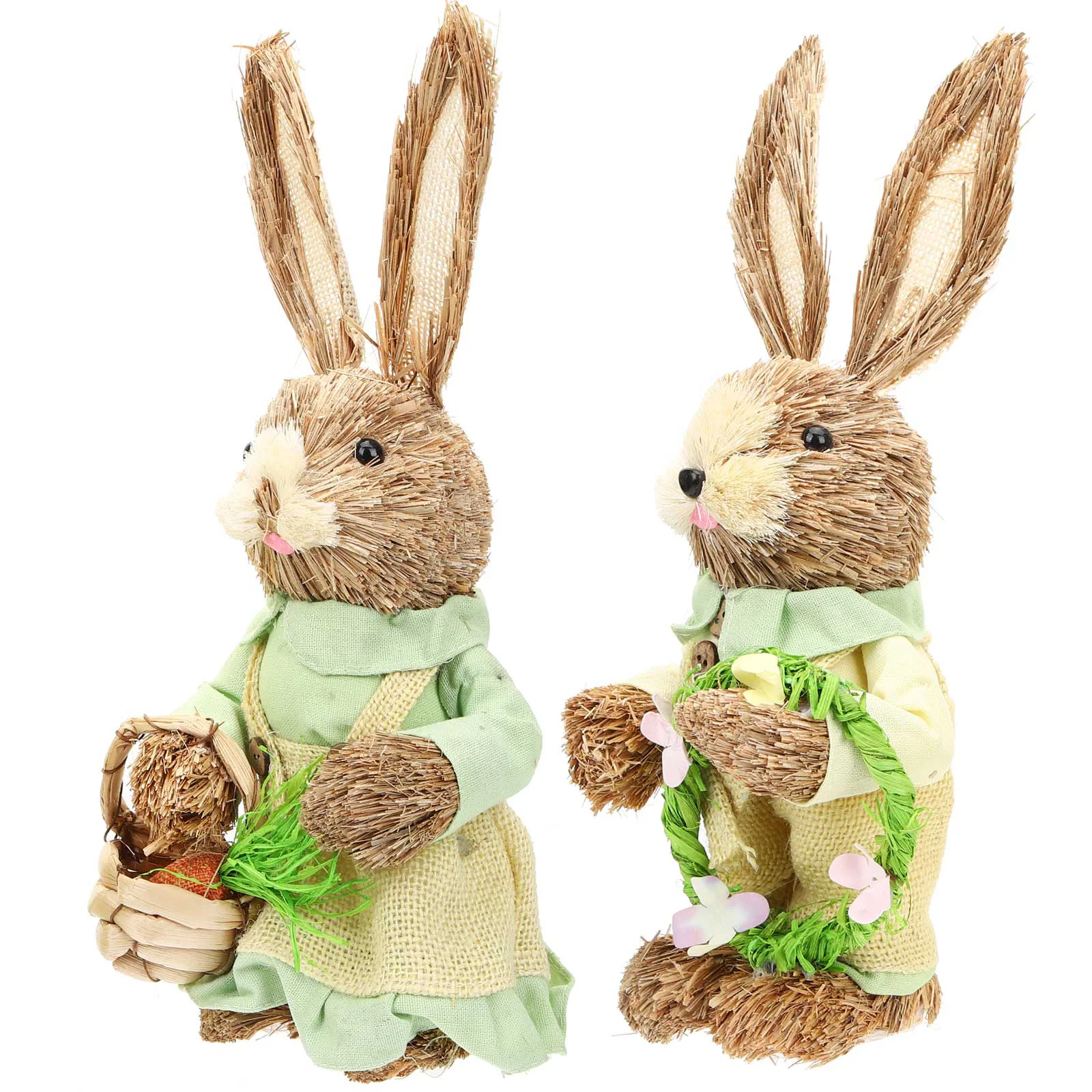 2 Pcs Handmade Straw Rabbit Desktop Decor Woven Bunny Decorations Statue Bunny Ornament Cotton Home Decor Indoor Child
2 Pcs Handmade Straw Rabbit Desktop Decor Woven Bunny Decorations Statue Bunny Ornament Cotton Home Decor Indoor Child