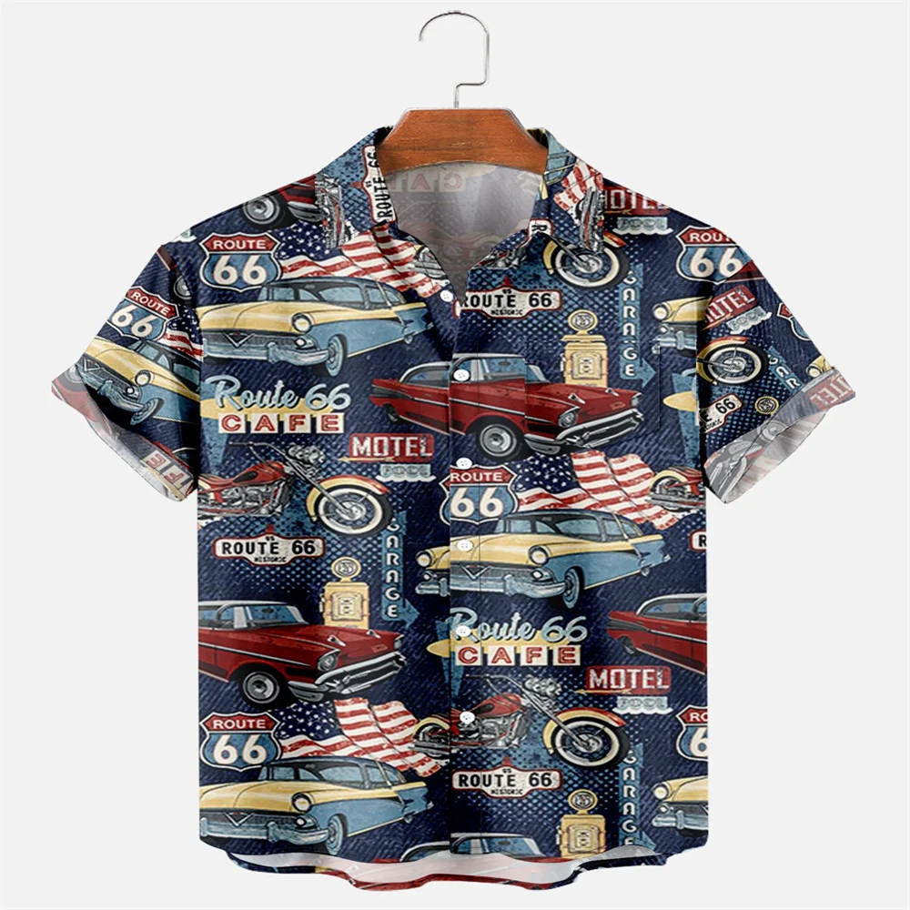 2022 Summer New Men's Cardigan Short Sleeve Fashion Car Landscape 3D Printing Shirt Oversized Single Shirt Men's Clothing Top
2022 Summer New Men's Cardigan Short Sleeve Fashion Car Landscape 3D Printing Shirt Oversized Single Shirt Men's Clothing Top