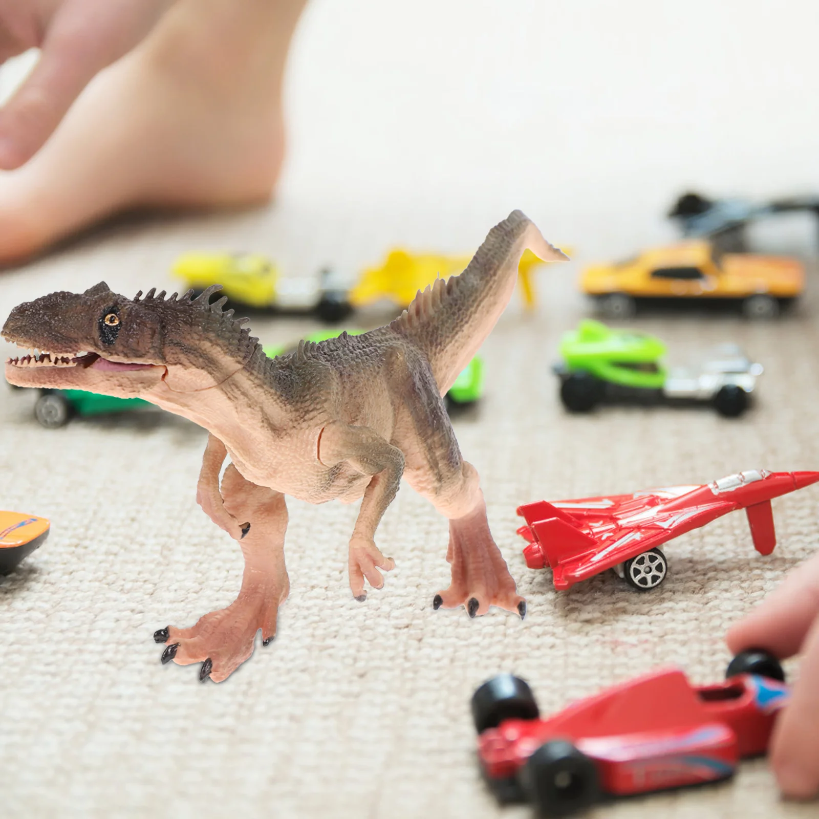 Toys Kids Animal Toy Ornament Model Lifelike Allosaurus Figurines Realistic Room Statue Simulation Decor Ancient Models Fake
Toys Kids Animal Toy Ornament Model Lifelike Allosaurus Figurines Realistic Room Statue Simulation Decor Ancient Models Fake