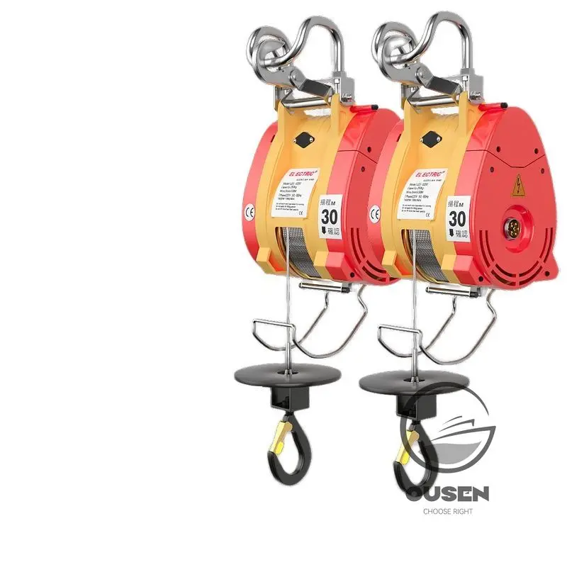 220V 280kg 30M Mini Electric Hoist Household Suspension Small Electric Hoist Lifting Air Conditioner Crane Household Crane Lift
220V 280kg 30M Mini Electric Hoist Household Suspension Small Electric Hoist Lifting Air Conditioner Crane Household Crane Lift