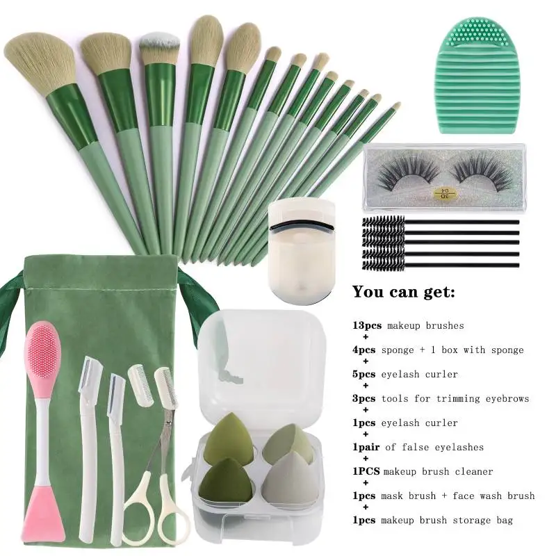 KOSMETYKI Upscale Makeup Brush Beauty Egg False Eyelashes Eyebrow Trimmer Brush Egg Face Wash Stick Value Makeup Tool Large Set
KOSMETYKI Upscale Makeup Brush Beauty Egg False Eyelashes Eyebrow Trimmer Brush Egg Face Wash Stick Value Makeup Tool Large Set