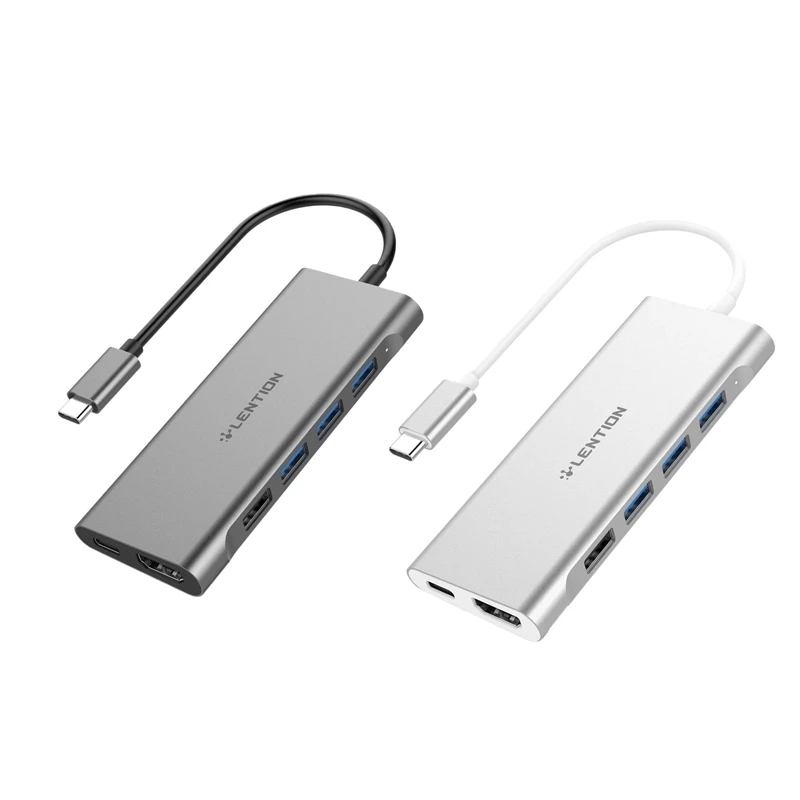 LENTION C36 адаптер для зарядки USB C многопортовый концентратор с 4K HDMI 4 USB-A SD 3,0 кардридер адаптер для 2020-2016
LENTION C36 адаптер для зарядки USB C многопортовый концентратор с 4K HDMI 4 USB-A SD 3,0 кардридер адаптер для 2020-2016