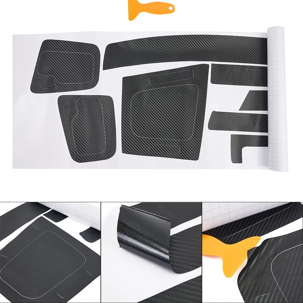High Quality New Useful Car Sticker Car Replacement Interior Trims 3D Black Carbon Fiber Accessories Decorative
High Quality New Useful Car Sticker Car Replacement Interior Trims 3D Black Carbon Fiber Accessories Decorative